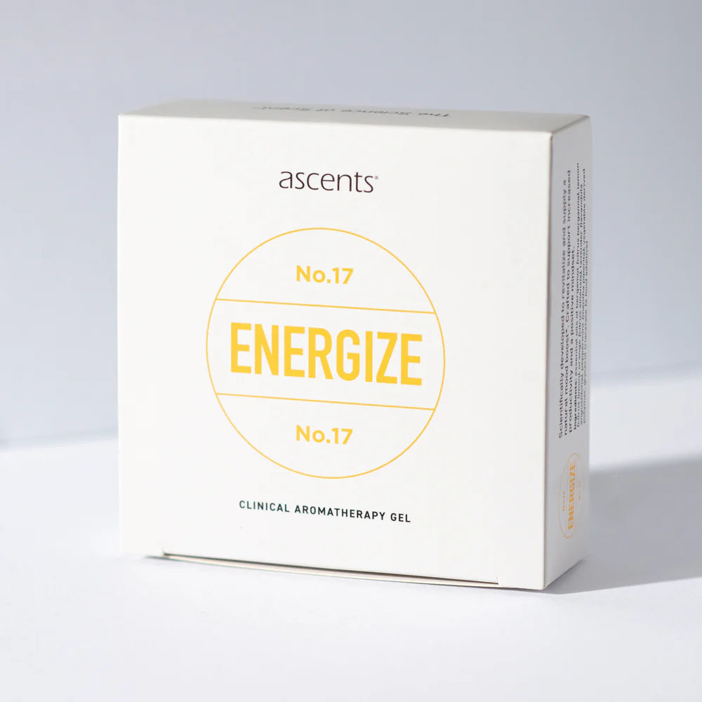 Ascents 2102 Energize Clinical Aromatherapy Gel Refill for Fatigue & Low Energy – Essential Oil Diffuser Cartridge