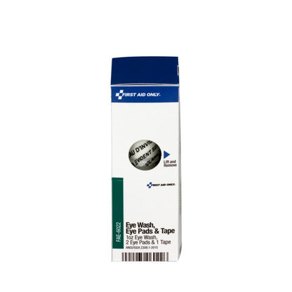 First Aid Only FAE-6022 SC Refill Eyewash, 1 oz., 2 Eyepads, 1/2