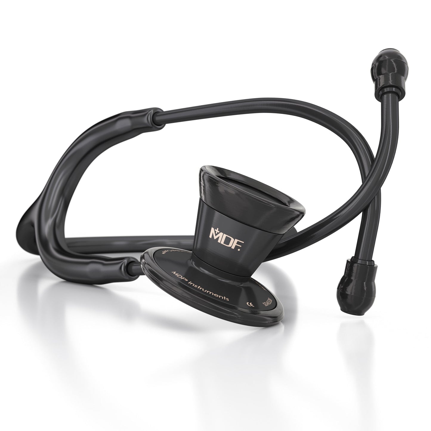 MDF Instruments MDF797BO ProCardial® Stainless Steel Cardiology Stethoscope - Black/BlackOut