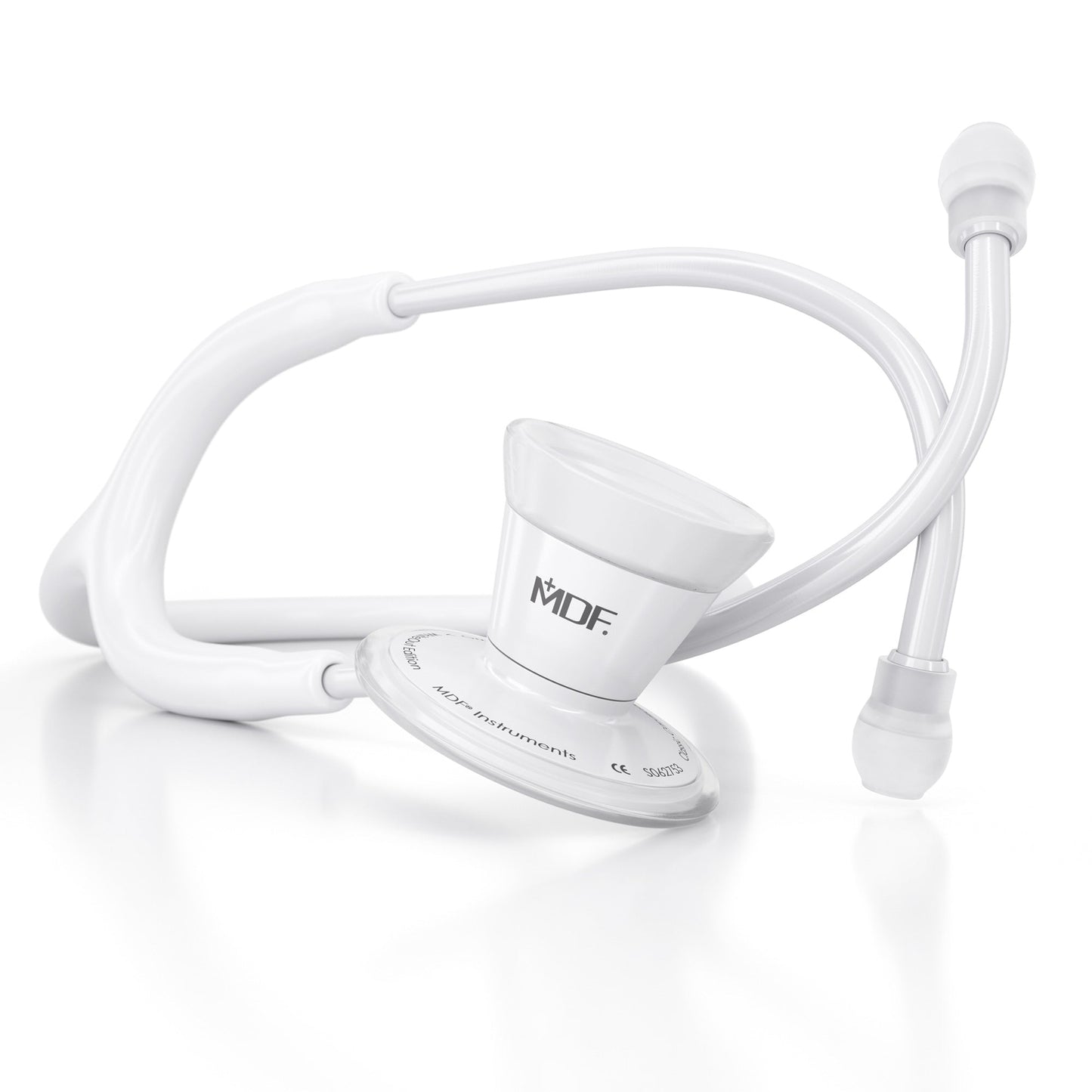 MDF Instruments MDF797WO ProCardial® Stainless Steel Cardiology Stethoscope - White/WhiteOut