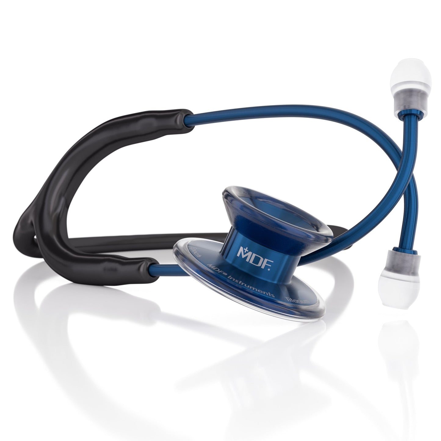 MDF Instruments MDF777TCD11 MD One® Epoch® Titanium Adult Stethoscope - Black/Capridium