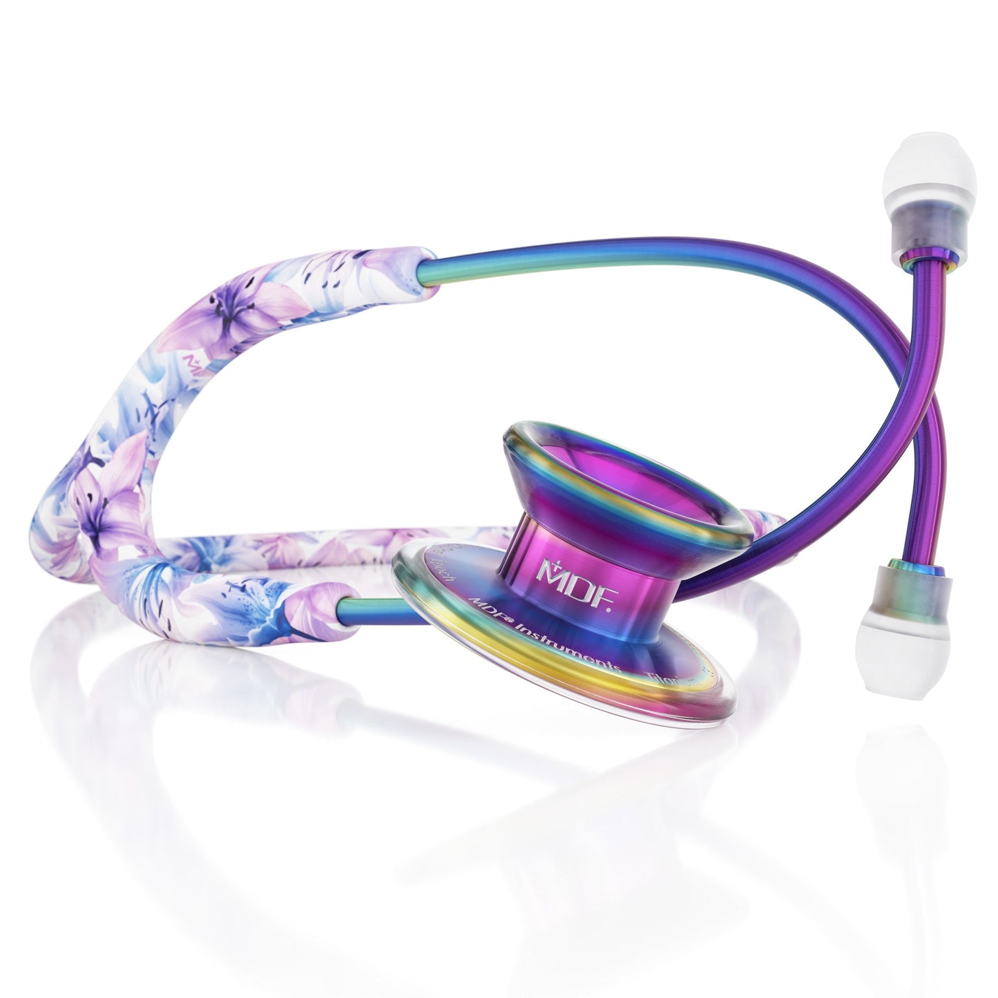 MDF Instruments MDF777TMOKL MD One® Epoch® Titanium Adult Stethoscope - Monet/Kaleidoscope