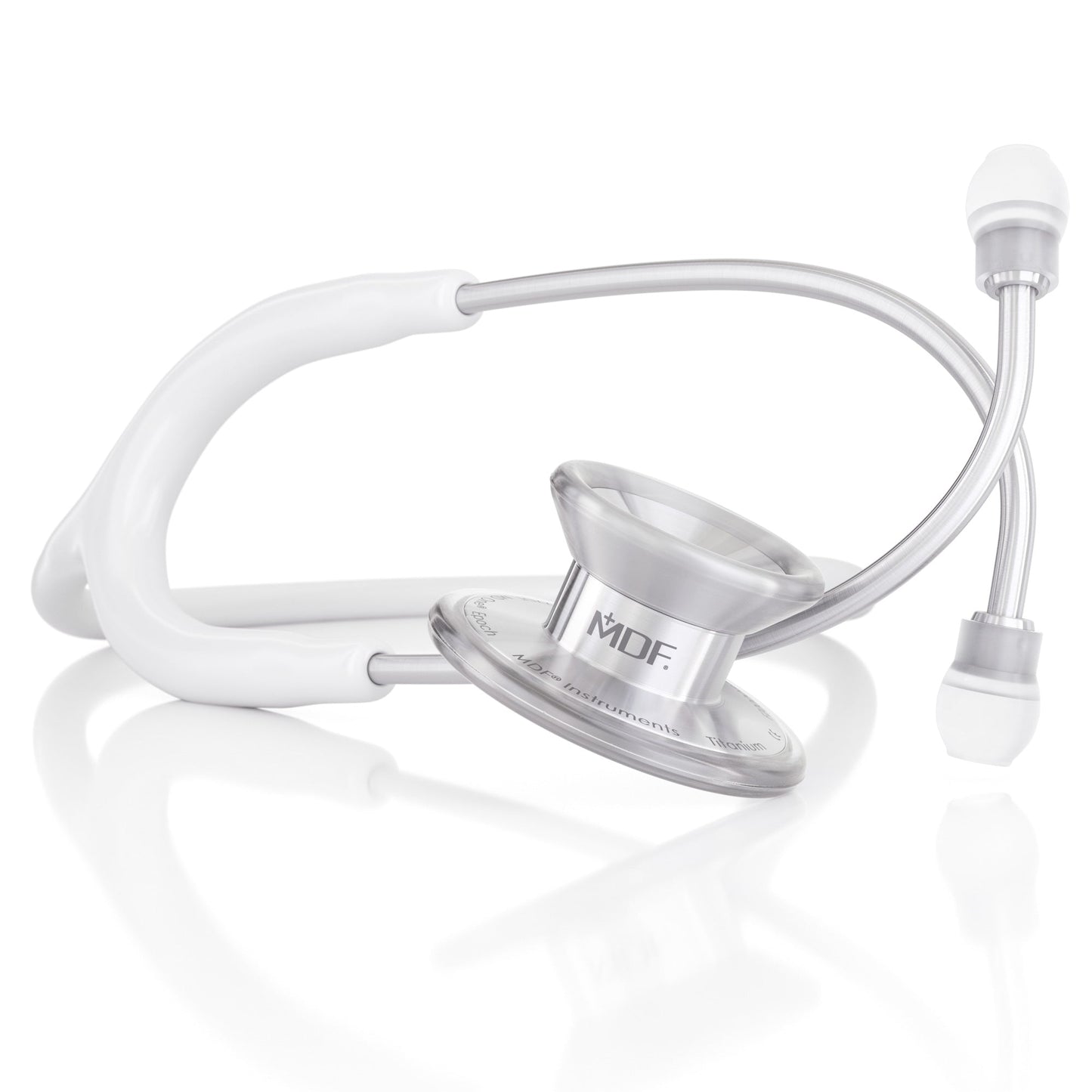 MDF Instruments MDF777T29 MD One® Epoch® Titanium Adult Stethoscope - White
