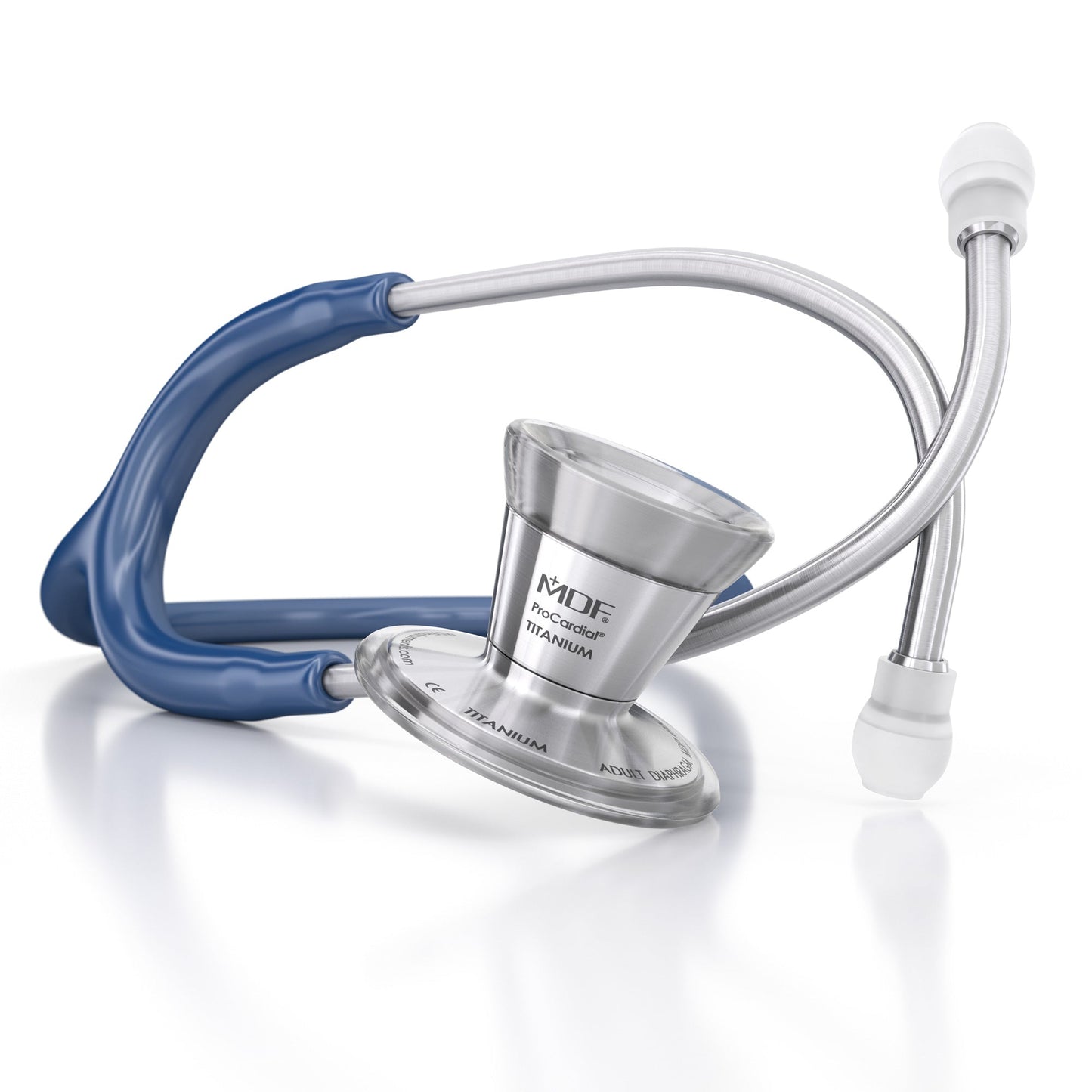 MDF Instruments MDF797T04 ProCardial® Titanium Cardiology Stethoscope - Navy Blue