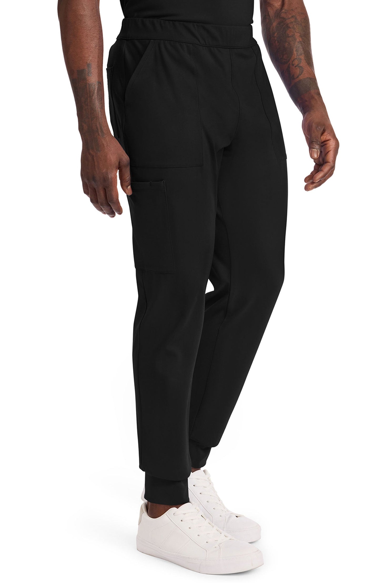MDF Instruments CK-CK034-BLK-S Cherokee Achieve Men's Mid-Rise Jogger Pants - Black, S