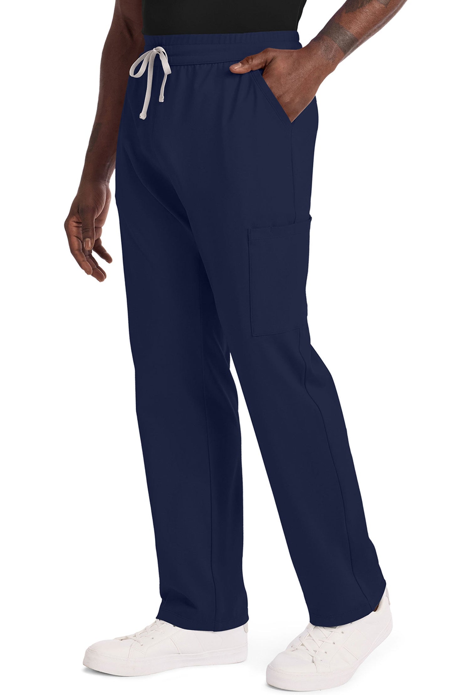 MDF Instruments CK-CK036-NAV-4XL Cherokee Achieve Men's Mid-Rise Straight Leg Scrub Pants - Navy, 4XL