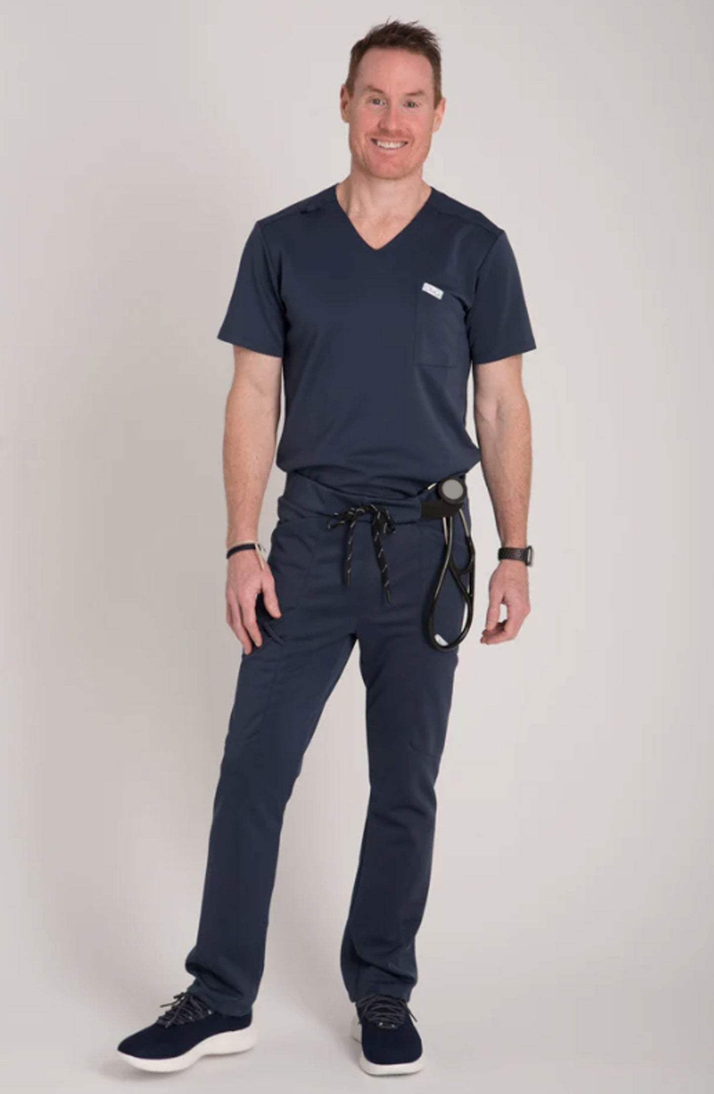 MDF Instruments OU-MN-SL-BL-00S OliveUs Men's Straight Leg Pants - Black, S