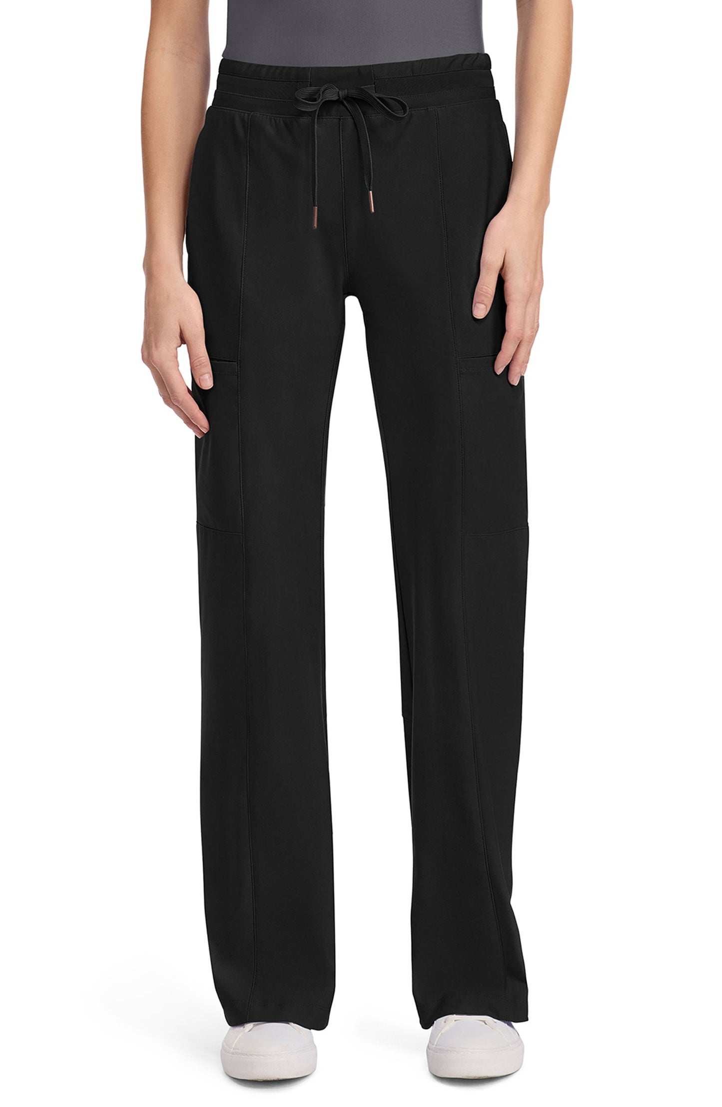 MDF Instruments CK-CK026-BLK-M Cherokee Form Women's Wide Leg Scrub Pants - Black, M