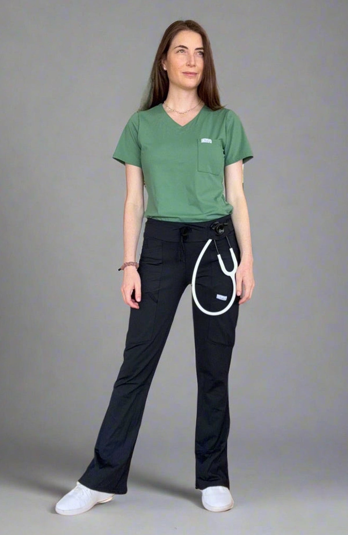 MDF Instruments OU-WO-BT-BL-00S OliveUs Women's Bootcut Pants - Black, S