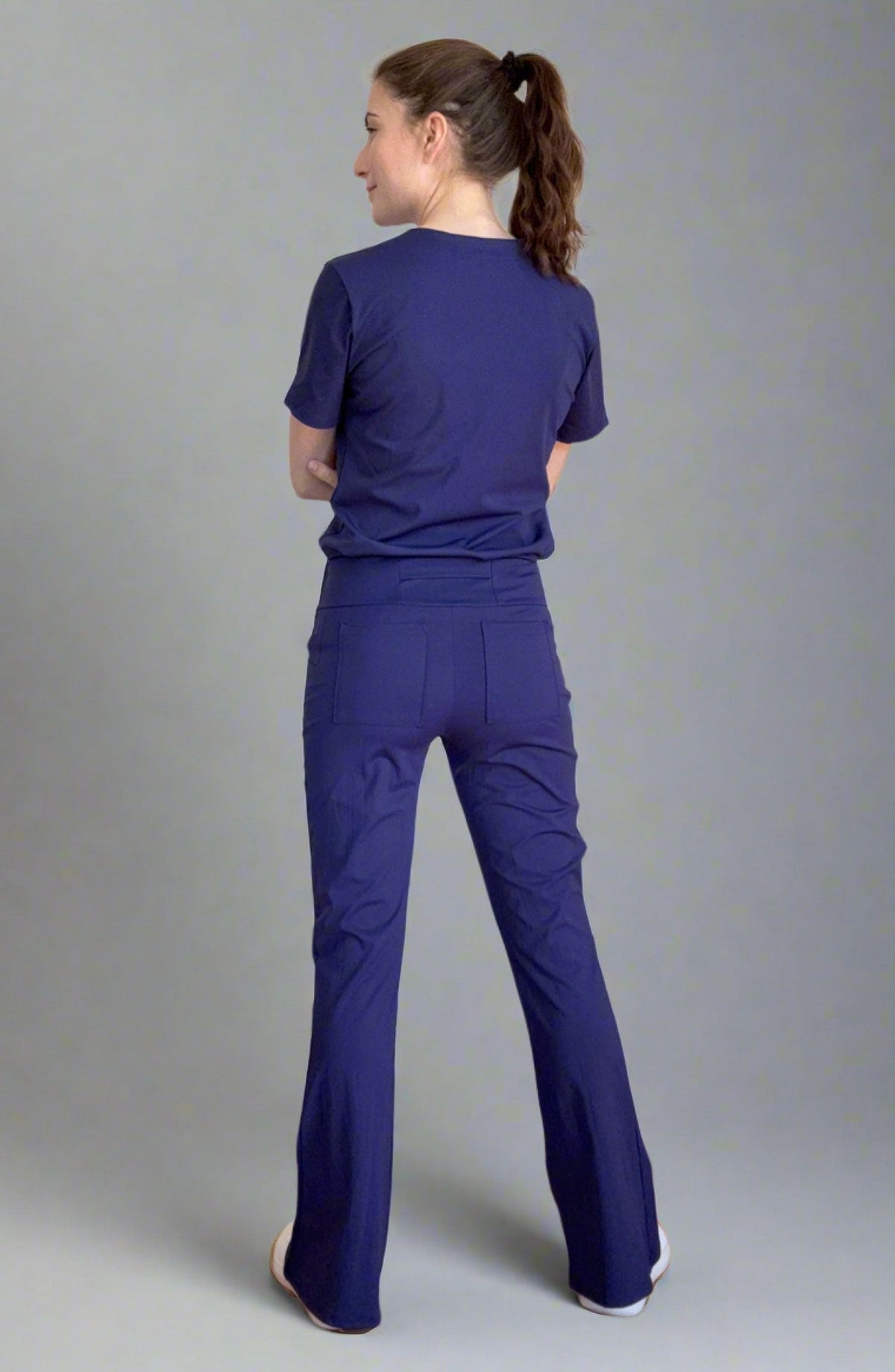 MDF Instruments OU-WO-BT-DN-0SP OliveUs Women's Bootcut Pants - Dark Navy, SP
