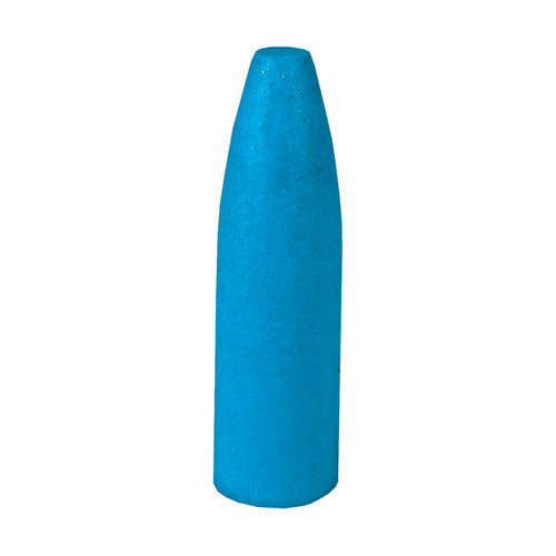 Dedeco 0050 Rubber Abrasive Points - 1 x 9/32 - Blue Extra Fine Silicon Carbide 100/Bx