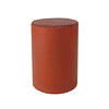 Dedeco 0094 Rubber Abrasive Cone - Cylinder 1 x 3/4 - Red Fine Silicon Carbide 1/Unit