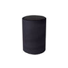 Dedeco 0102 Rubber Abrasive Cone - Cylinder 1-1/2 x 1 - Black Coarse Silicon Carbide 1/Unit