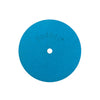 Dedeco 0145 Rubber Abrasive Wheel 3 x 1/2 x 1/4 - Blue Extra Fine Silicon Carbide 1/Unit