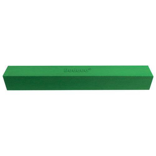 Dedeco 0193 Rubber Abrasive Block/Stick 6 x 3/4 x 3/4 - Green Medium Silicon Carbide 1/Unit