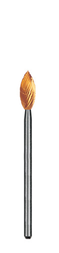 Dedeco 0422 Goldies High Speed Flame 18 - 4.5mm (.177) 1/Unit