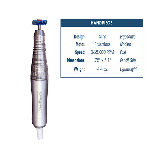 Dedeco 1001 MOTO-TOOL 3/32 (2.38mm) Handpiece 1/Unit