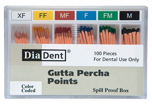 Diadent 102-S604 GP Sliding Package (Accessory) #F, 100 Pts/Box
