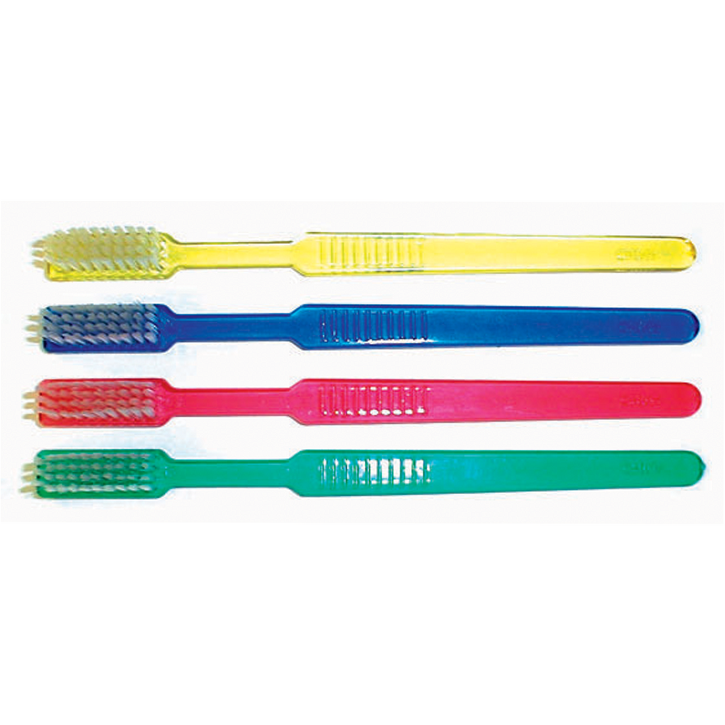 Oraline 000-10918 Plain Disposable Toothbrush  - Soft Bristle Single-Use Toothbrush for Travel, Healthcare & Hospitality (1000/Case)