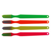 Oraline 000-10924B Adult Neon-Neon Toothbrush  - 41 Tuft Soft Bristle Toothbrush with Straight Handle & Narrow Neck (72/Case)