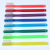 Oraline 000-10926 Child Rainbow Economy Toothbrush - Stage 2  - 27 Tuft Soft Bristle Children's Toothbrush (144/Case)