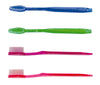 Oraline 000-10930 Adult Economy Toothbrush  - 39 Tuft Soft Bristle Manual Toothbrush with Straight Handle (144/Case)