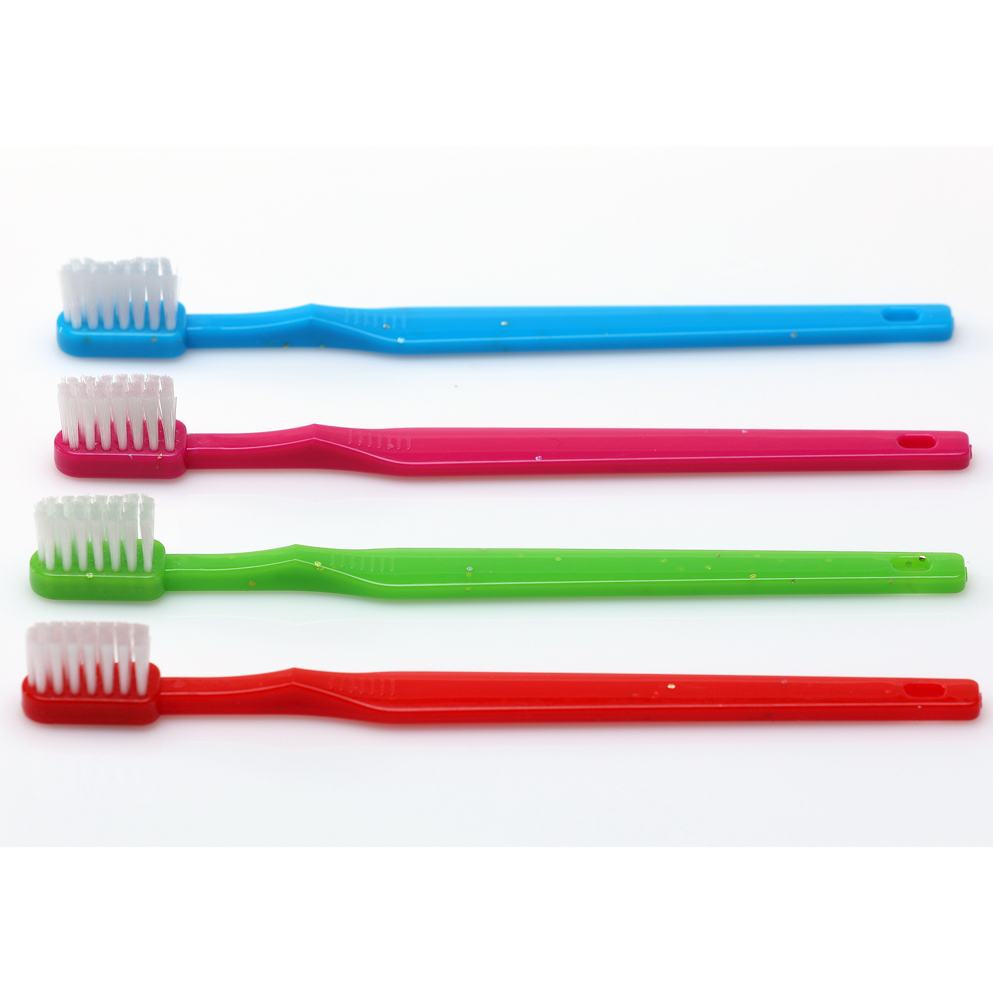 Oraline 000-10940 Kid's Sparkle Toothbrush - Stage 1  - 29 Tuft Extra-Soft Infant & Toddler Toothbrush (144/Case)