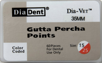 Diadent 121-194 Dia-Vet 45mm #60/80, 60 Pts/Box