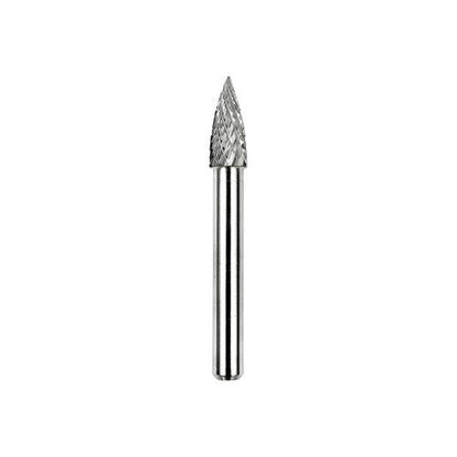 Dedeco 12720 Carbide Bur D/C Tree - Point 1/4 x 5/16 x3/4 (SG-2) 1/Unit