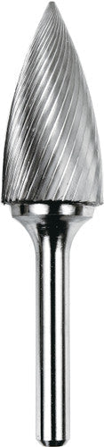 Dedeco 12731 Carbide Bur S/C Tree - Point 1/4 x 3/4 x 1-1/2 (SG-15) 1/Unit