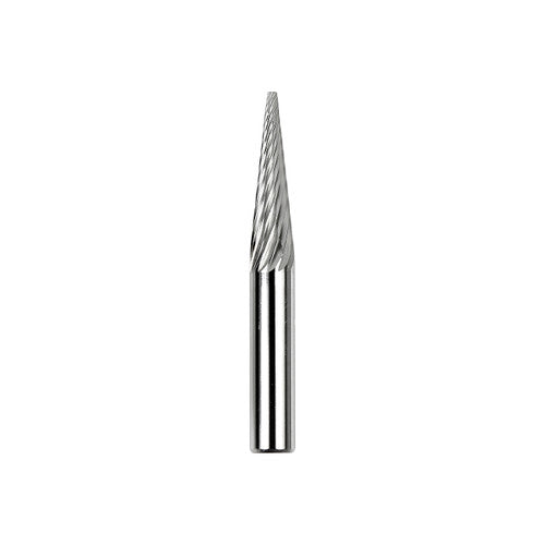 Dedeco 12917 Carbide Bur S/C 10-degree Cone 1/4 x 1/4 x 1 (SM-3) 1/Unit