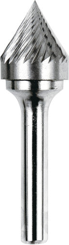 Dedeco 13009 Carbide Bur S/C 60-degree Cone 1/4 x 5/8 x 1/2 (SJ-6) 1/Unit