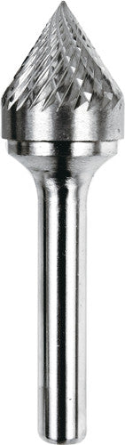 Dedeco 13010 Carbide Bur D/C 60-degree Cone 1/4 x 5/8 x 1/2 (SJ-6) 1/Unit