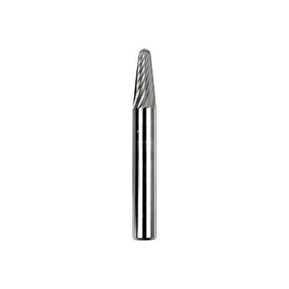 Dedeco 13309 Carbide Bur S/C 14-degree Radius End 1/4 x 1/4 x 5/8 (Sl-1) 1/Unit