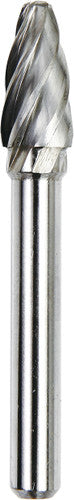 Dedeco 13532 Carbide Bur Clog-Free Tree - Radius End 3/8 x 3/4 (SF-3) 1/Unit