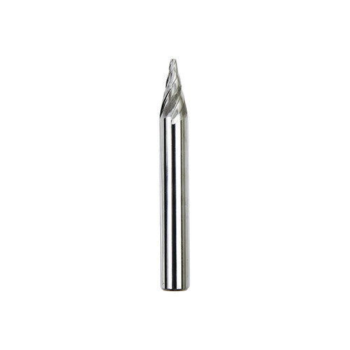 Dedeco 13581 Carbide Bur Clog-Free Cone 1/4 x 1/2 22-degree (SM-1) 1/Unit