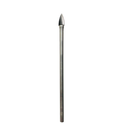 Dedeco 13635 Carbide Bur S/C Tree - Point 1/4 x 3/8 x 3/4 (SG-3L6) 1/Unit