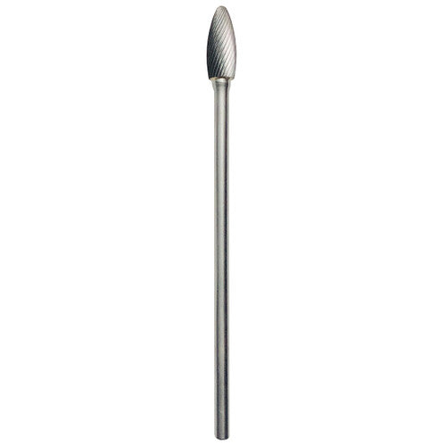 Dedeco 13665 Carbide Bur S/C Flame - Point 1/4 x 1/2 x 1-1/4 (SH-5L6) 1/Unit