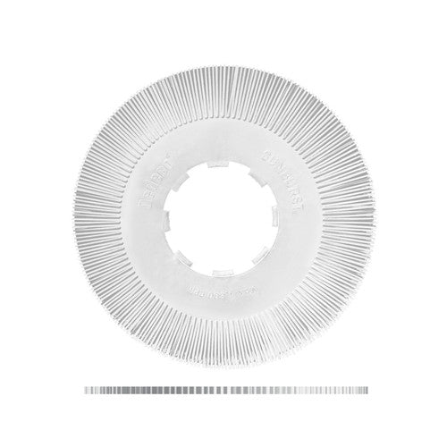 Dedeco 1399 Sunburst 10 TS Discs White 120 Grit Size (A/O) 70/Bx