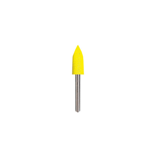 Dedeco 1482 Sunburst Points 1/16 Yellow 80 Grit Size (A/O) Shape 138 12/Bx