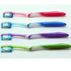 Oraline 000-16890 Premium Compact Whitening Toothbrush  - 32 Tuft Soft Bristle Toothbrush with Power Tip & Elastomer Grip Handle (144/Case)