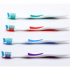 Oraline 000-16996B Adult Compact Stimulator Toothbrush  - 32 Tuft Interdental Soft Bristle Toothbrush with Tongue Cleaner (72/Case)