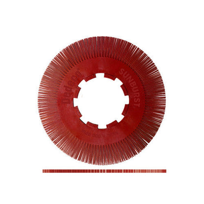 Dedeco 1912 Sunburst 8 TS Discs Red 220 Grit Size (A/O) 70/Bx