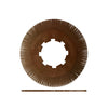 Dedeco 1919 Sunburst 8 TS Discs Brown 36 Grit Size (A/O) 70/Bx