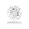 Dedeco 1923 Sunburst 7/8 TC Dual Discs White 120 Grit Size (A/O) 12/Bx