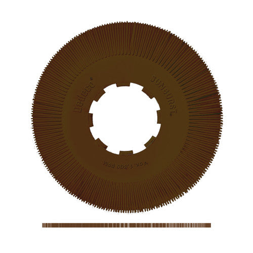 Dedeco 1976 Sunburst 12 TS Discs Brown 36 Grit Size (A/O) 70/Bx