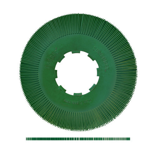 Dedeco 1977 Sunburst 12 TS Discs Dark Green 50 Grit Size (A/O) 70/Bx