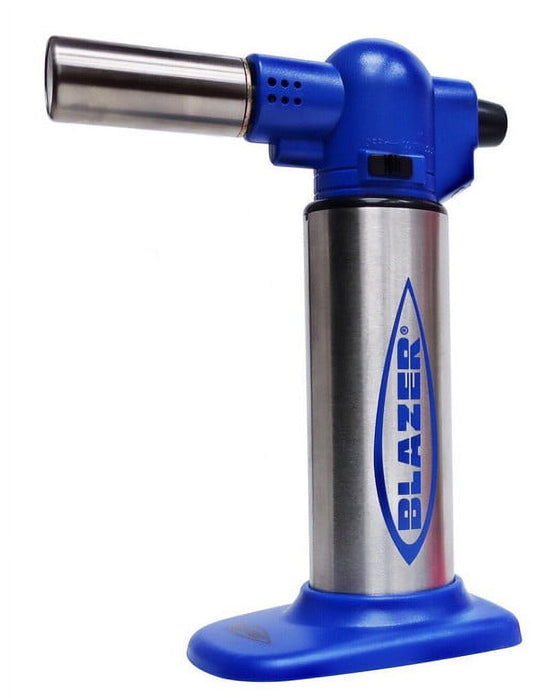 Blazer 189-8021 Big Buddy Turbo Butane Torch, Blue/Stainless Steel