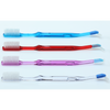 Oraline 000-20009 Inter-Ortho V-Trim Orthodontic Toothbrush  - 38 Tuft V-Cut Bristle Brush with Interdental Tip (72/Case)