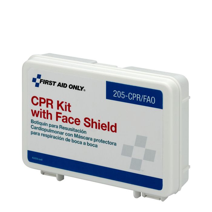 First Aid Only 205-CPR/FAO CPR Kit, Single Use, Plastic Case